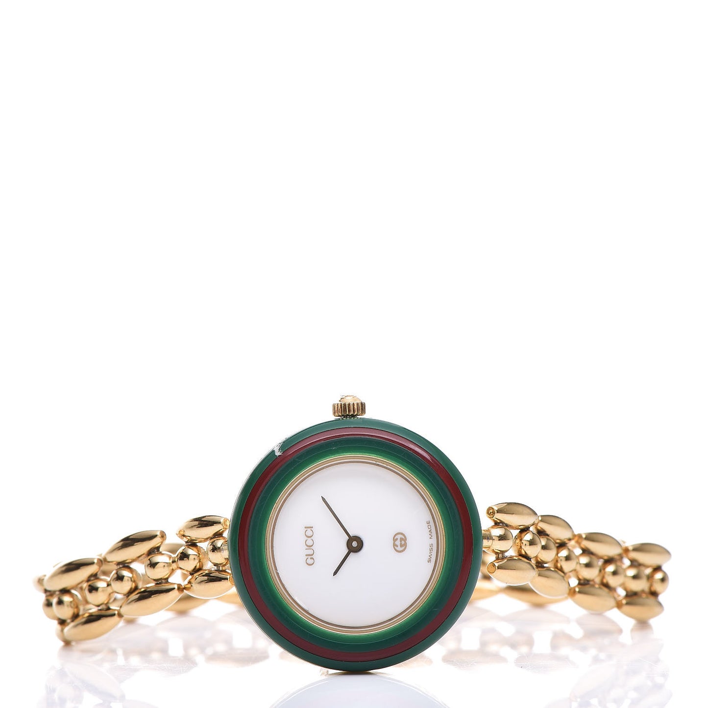 Stainless Steel 26mm Rice Link Interchangeable Bezel Quartz Watch