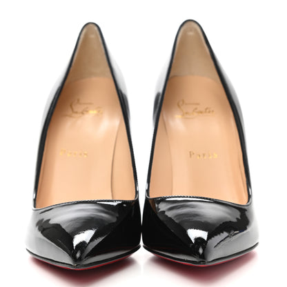 Christian Louboutin Patent Pigalle 100 Pumps 37.5 Black 2 of 8