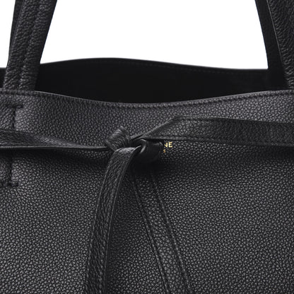 Celine Soft Grained Calfskin Medium Belt Cabas Phantom Black 9 of 9