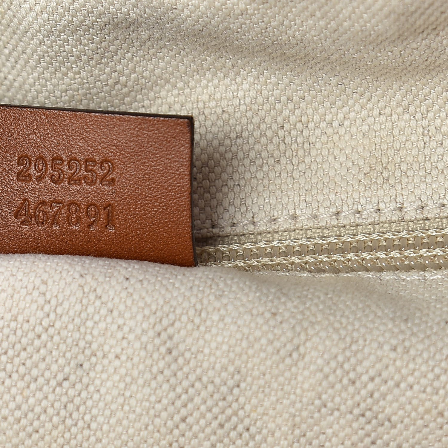 Gucci Nylon Monogram Large Tote Navy 7 of 11