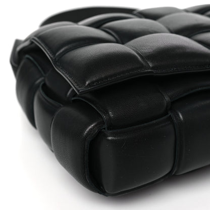 Bottega Veneta Nappa Maxi Intreccio Padded Cassette Crossbody Bag Black 8 of 9