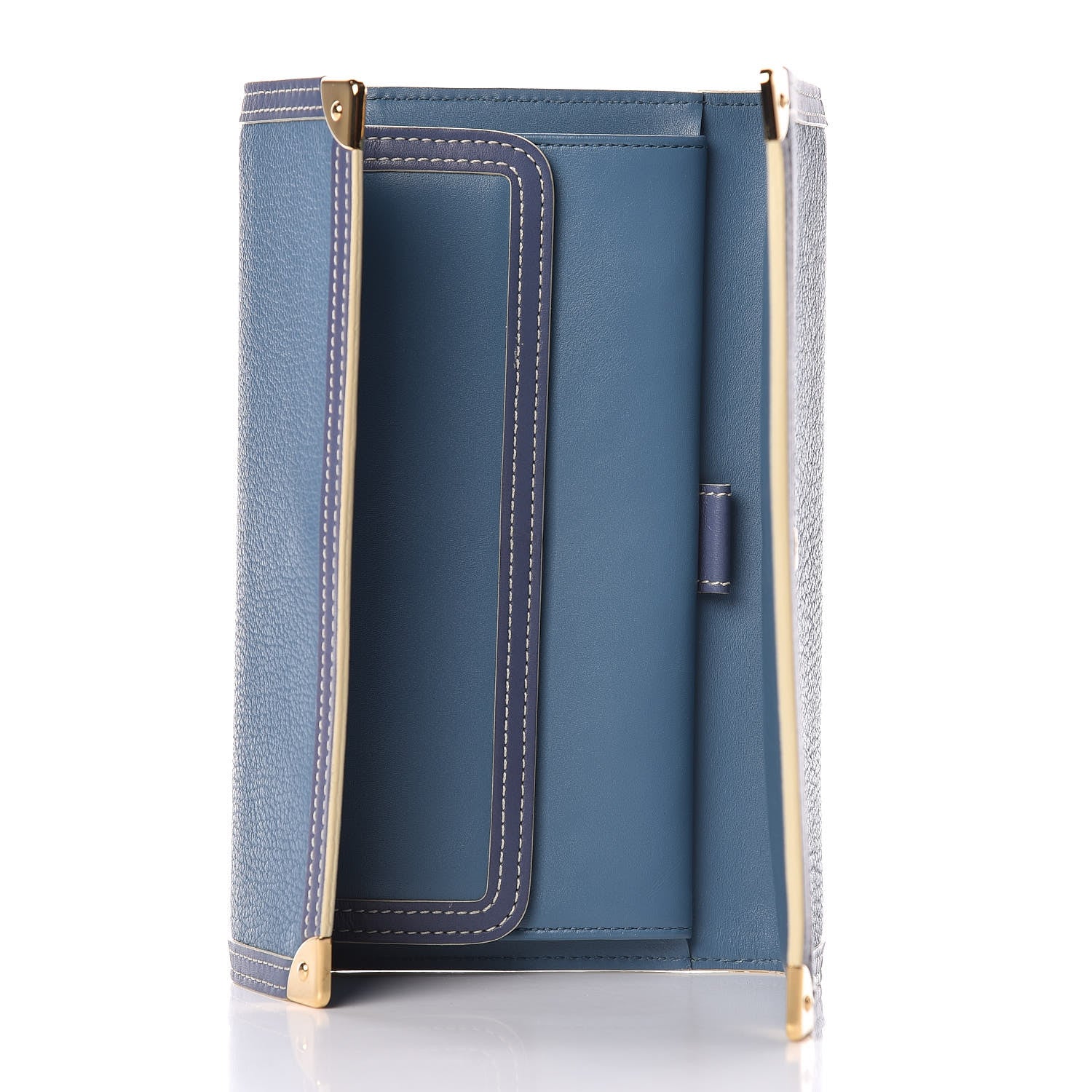 Louis Vuitton Suhali Porte Tresor International Wallet Blue 5 of 6