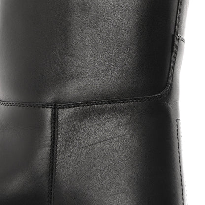 Hermes Box Kelly Jumping Boots 36 Black 10 of 14