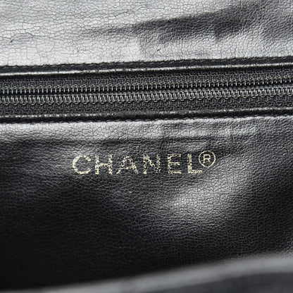 Chanel Caviar Quilted CC Backpack Black 8 of 14