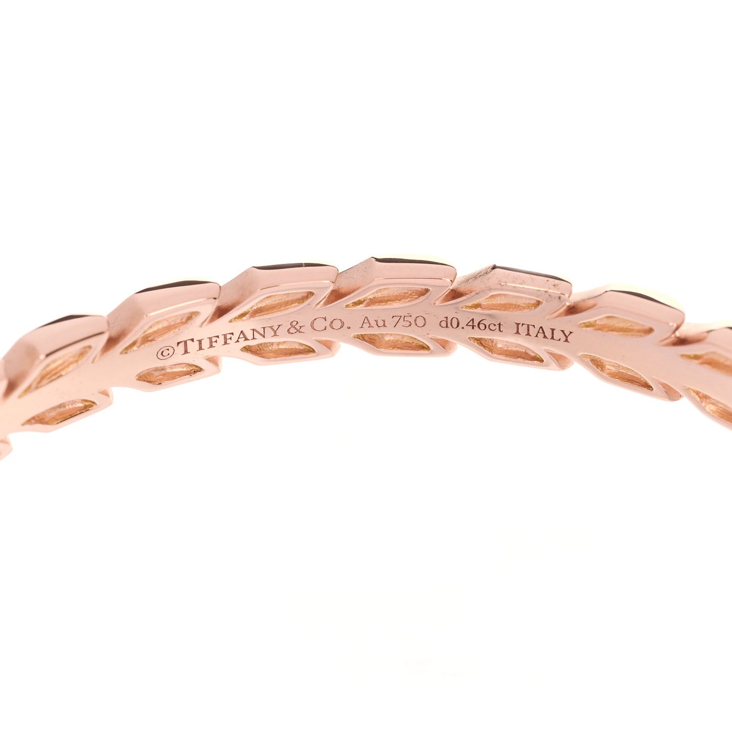 18K Rose Gold Diamond Victoria Vine Bracelet