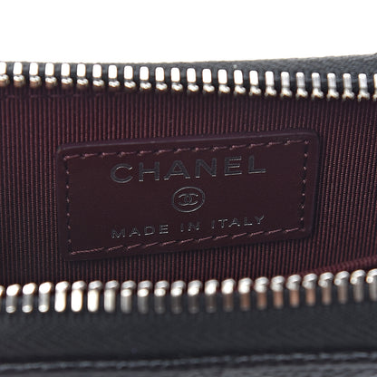 Chanel Caviar Quilted Zip Coin Purse Black 6 of 8