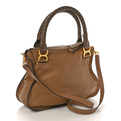 Chloe Calfskin Medium Marcie Satchel Nut 3 of 8
