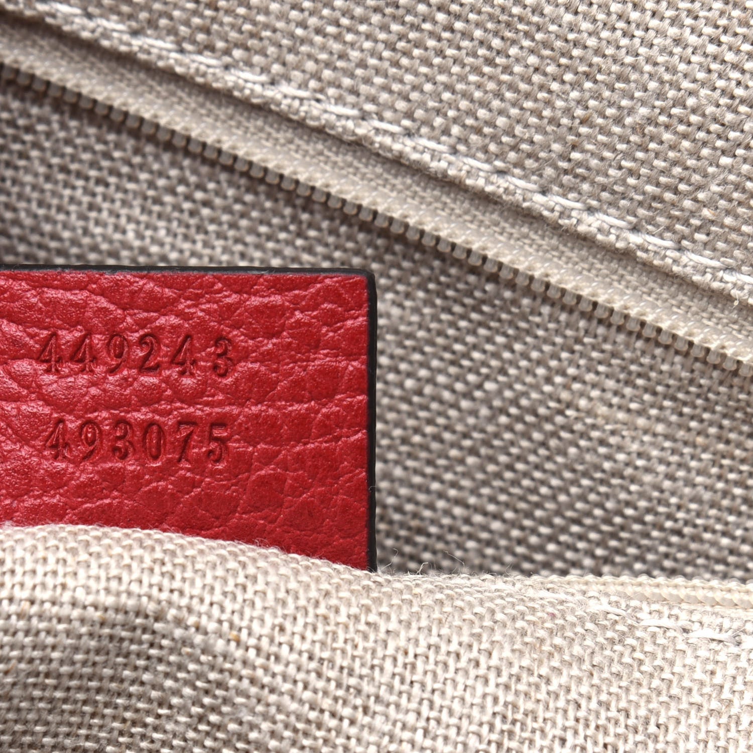 Gucci Monogram Medium Bree Shoulder Bag Red 7 of 20