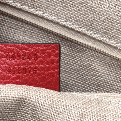 Gucci Monogram Medium Bree Shoulder Bag Red 7 of 20