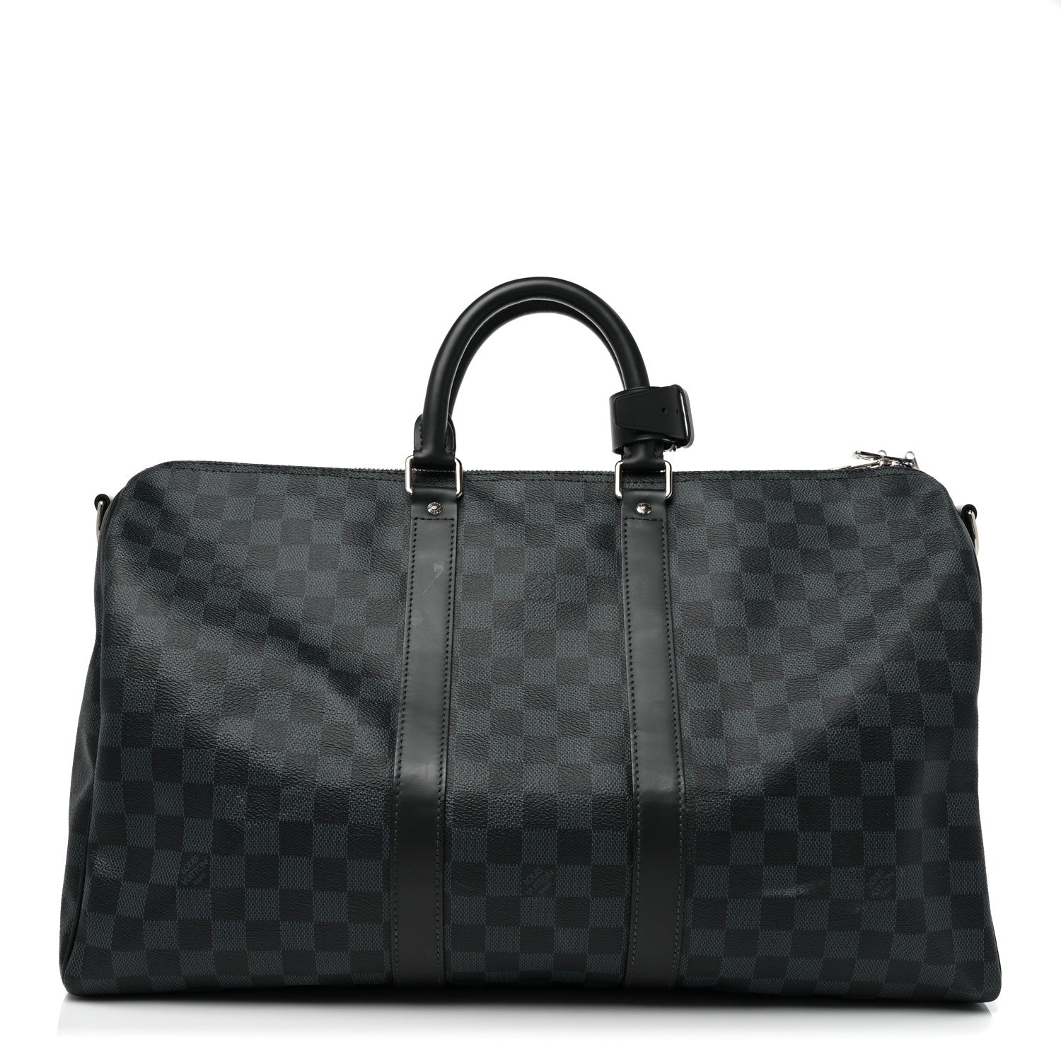 Louis Vuitton Damier Cobalt Keepall Bandouliere 45 1 of 12
