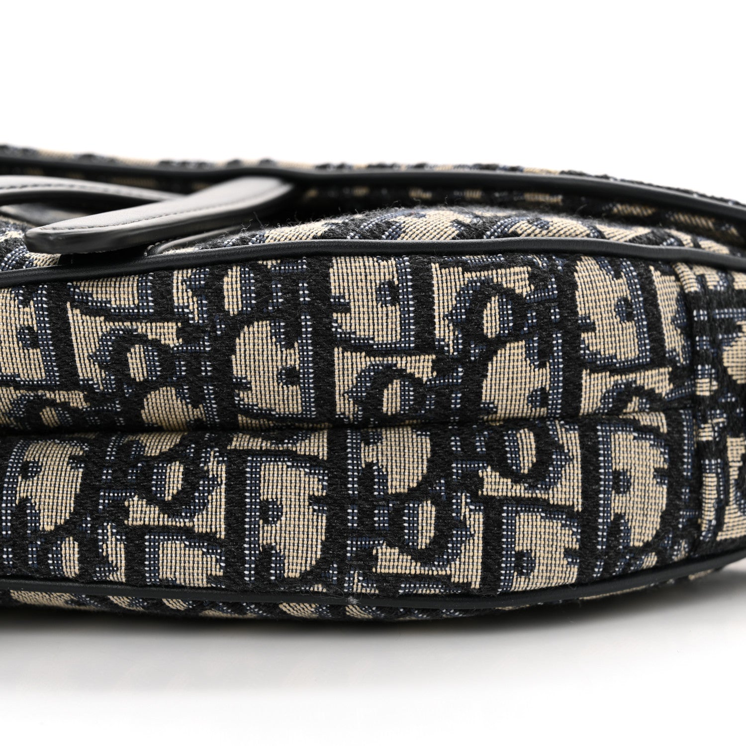 Christian Dior Oblique Saddle Bag Blue 10 of 10