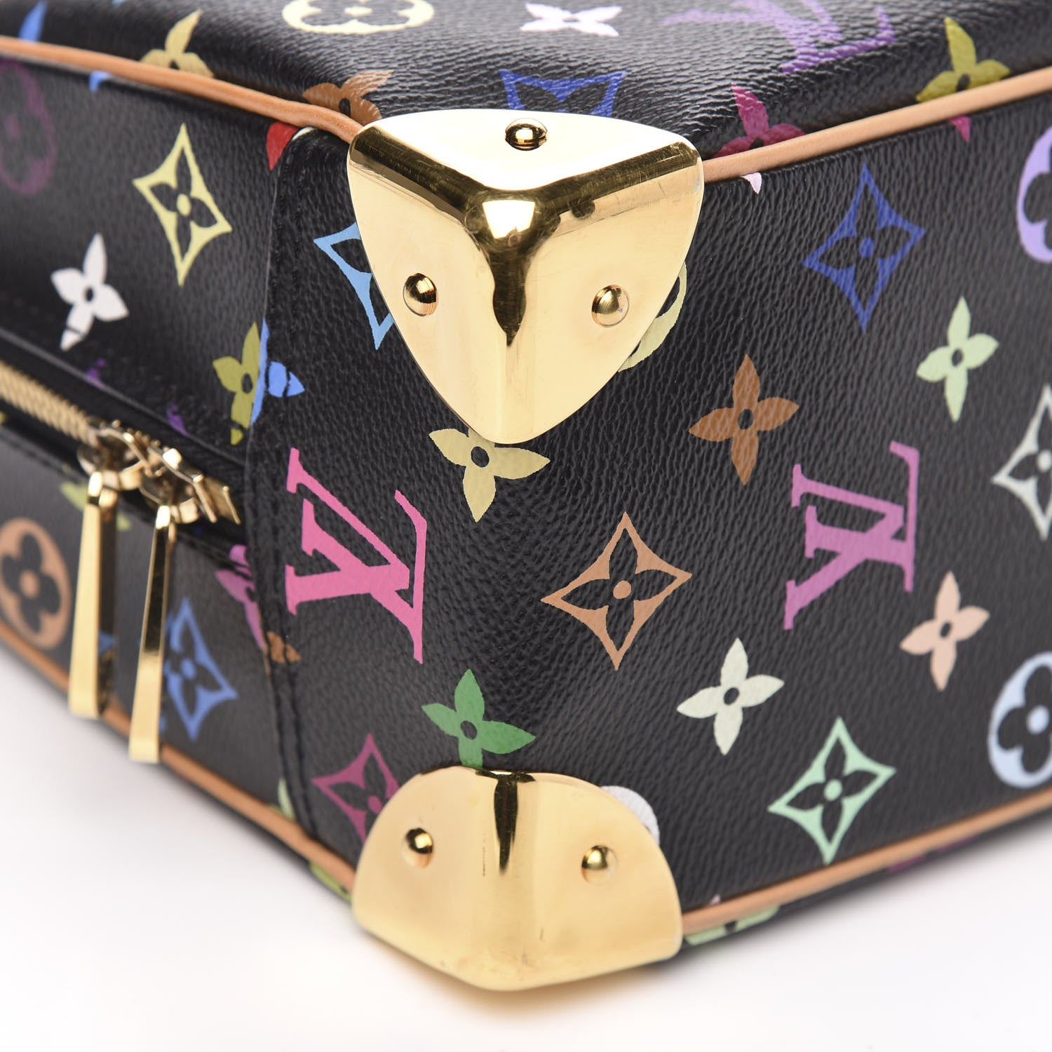 Louis Vuitton Monogram Multicolor Trouville Black 7 of 11