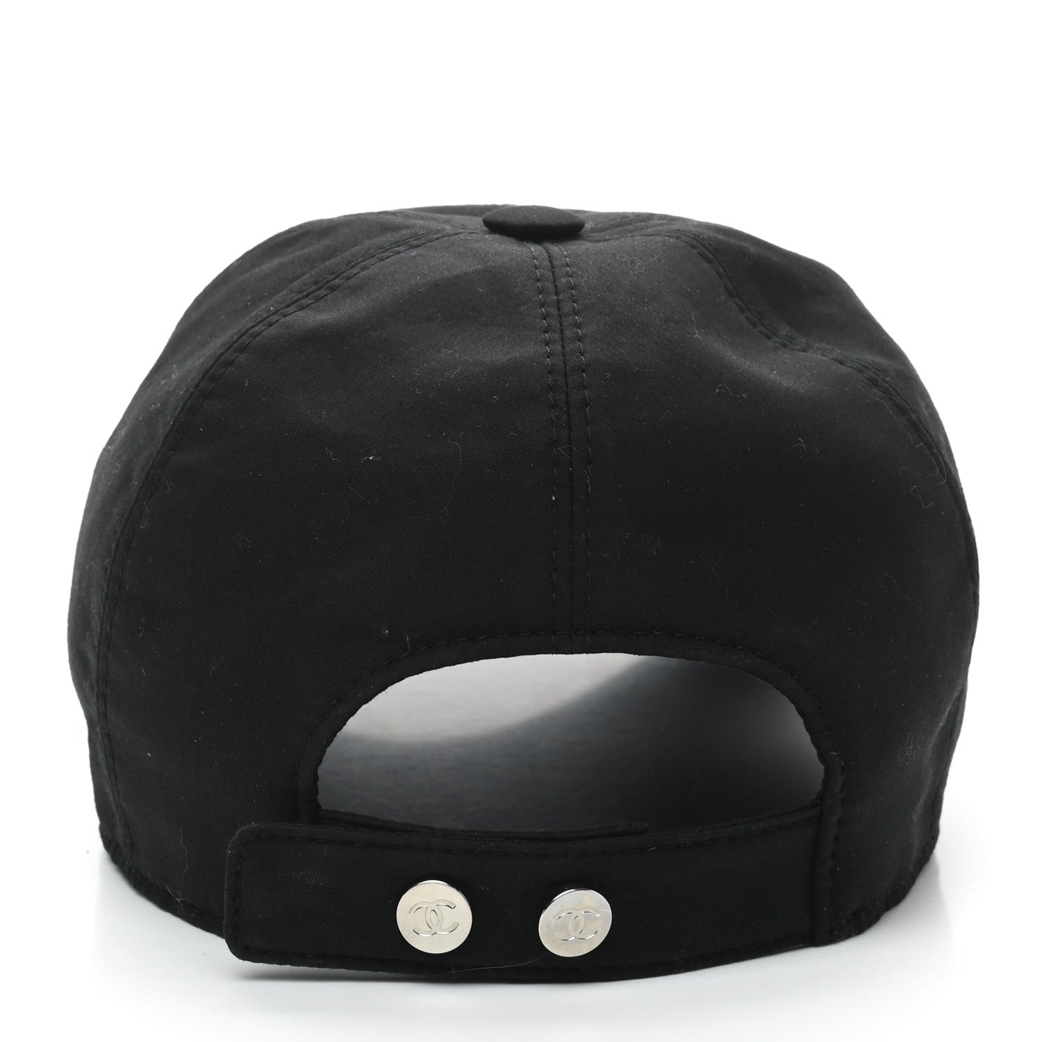 Chanel Cotton CC Cap Hat Black 6 of 8