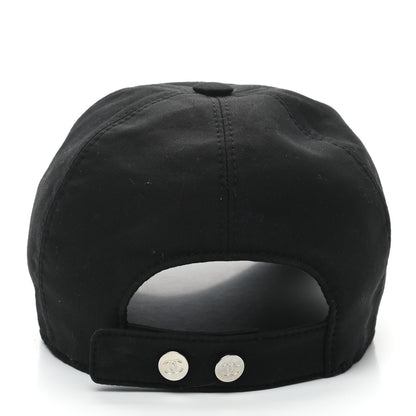 Chanel Cotton CC Cap Hat Black 6 of 8