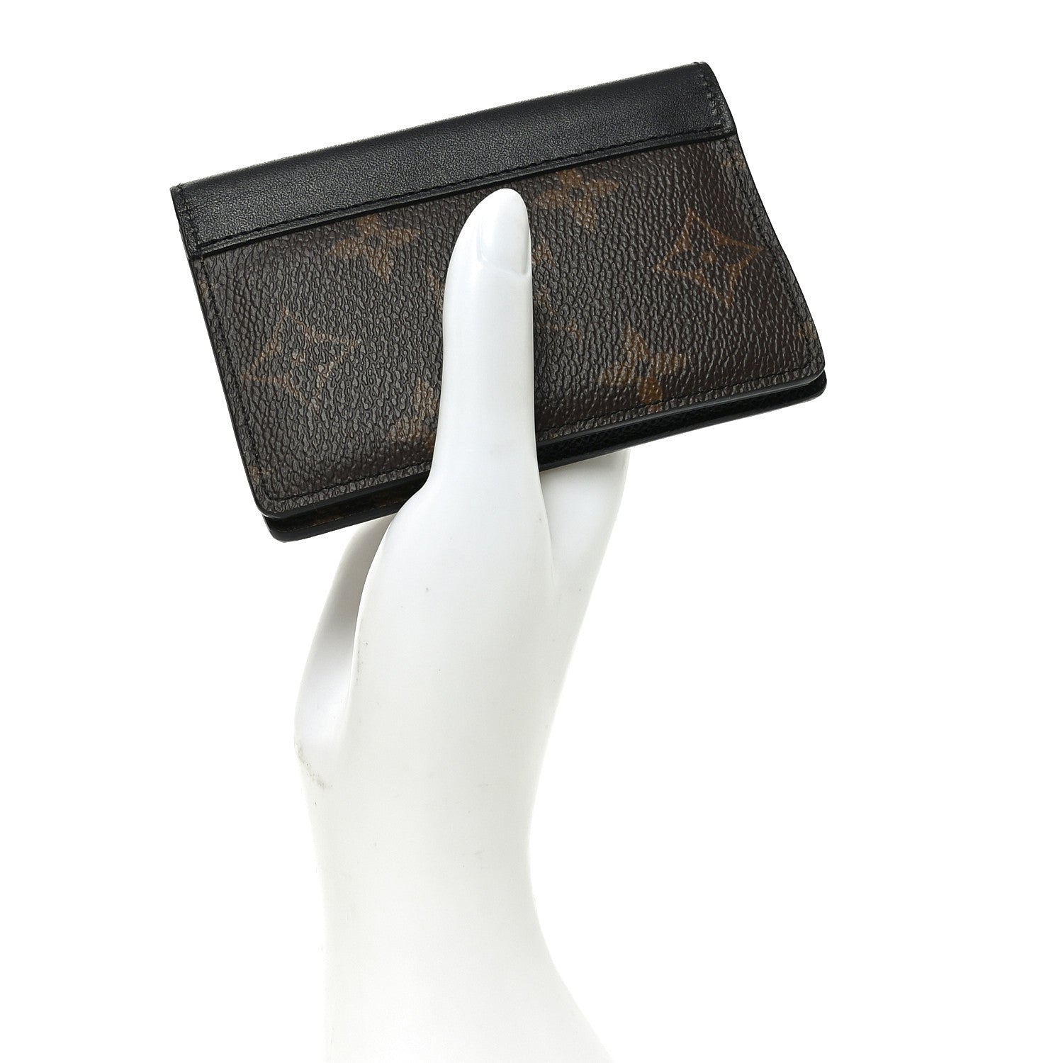 Louis Vuitton Monogram Macassar Pocket Organizer NM 2 of 7