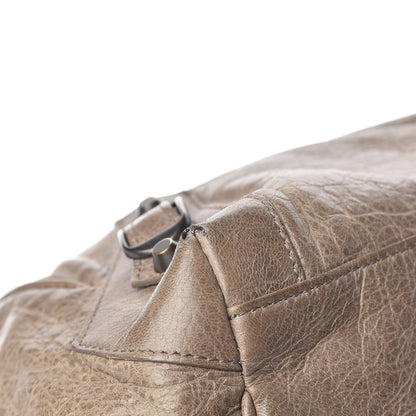 Balenciaga Agneau Classic Hardware S Sunday Tote Gris Poivre 8 of 21