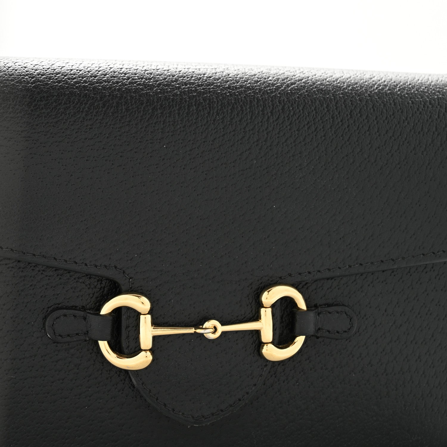 Gucci Calfskin Horsebit 1955 Shoulder Bag Black 14 of 17