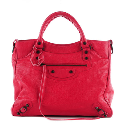 Balenciaga Agneau Classic Hardware Velo Rose Thulian 1 of 11