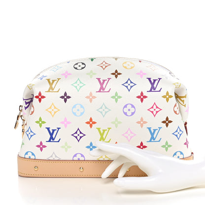 Louis Vuitton LV x TM Monogram Multicolor Cosmetic Pouch GM White 2 of 10