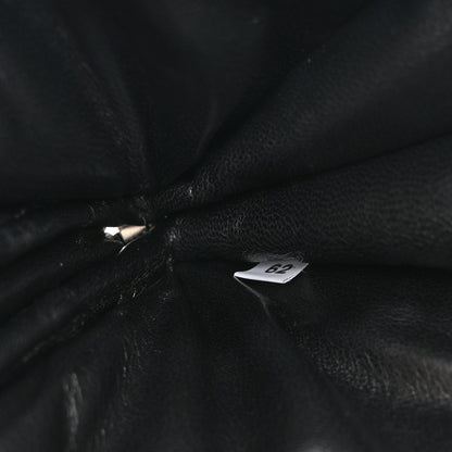 Prada Nappa Soft Padded Mini Triangle Crossbody Pouch Black 8 of 11