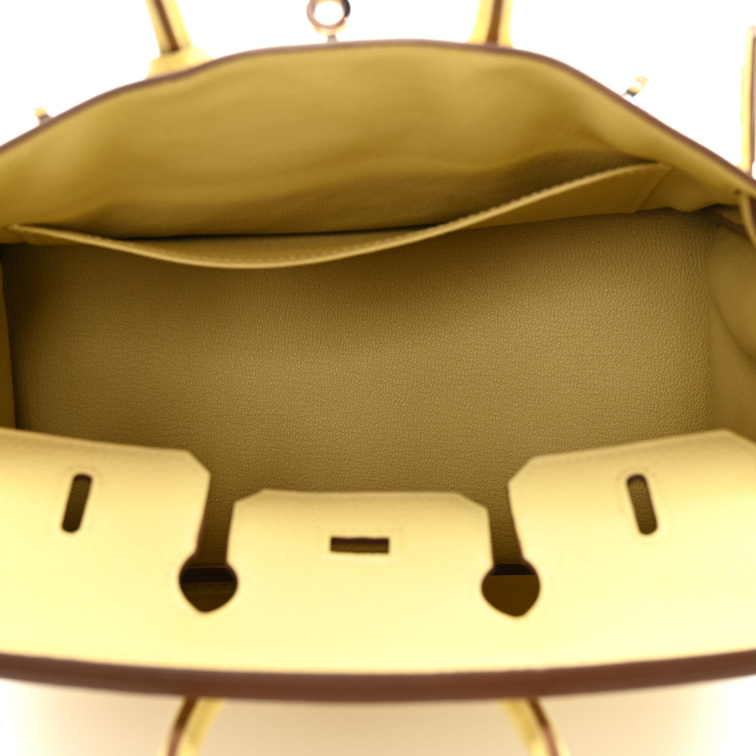 Hermes Togo Birkin 25 Jaune Poussin 5 of 11