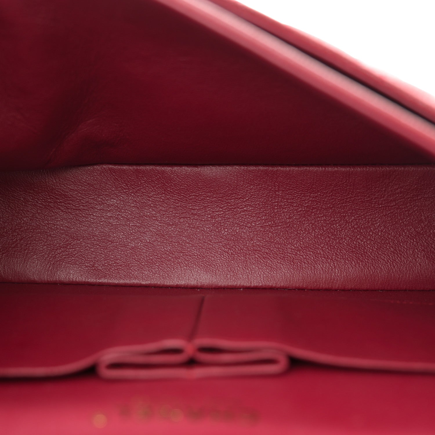 Chanel Iridescent Caviar Quilted Medium Double Flap Red 5 of 11