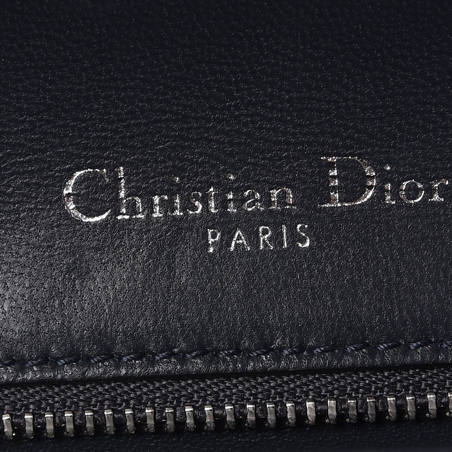 Christian Dior Metallic Patent Micro-Cannage Medium Diorama Flap Bag Silver 7 of 15