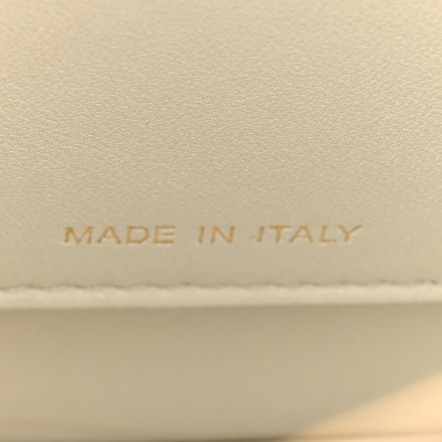 Fendi Vitello Seta Shiny Nappa Small Peekaboo I SEE U Satchel Real Tiffany White 8 of 13