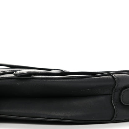 Christian Dior Ultra Matte Calfskin Mini Saddle Bag Black 12 of 13