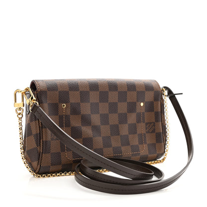 Louis Vuitton Damier Ebene Favorite PM 3 of 9