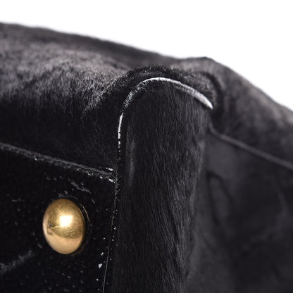 Saint Laurent Fur Medium Majorelle Black 16 of 17