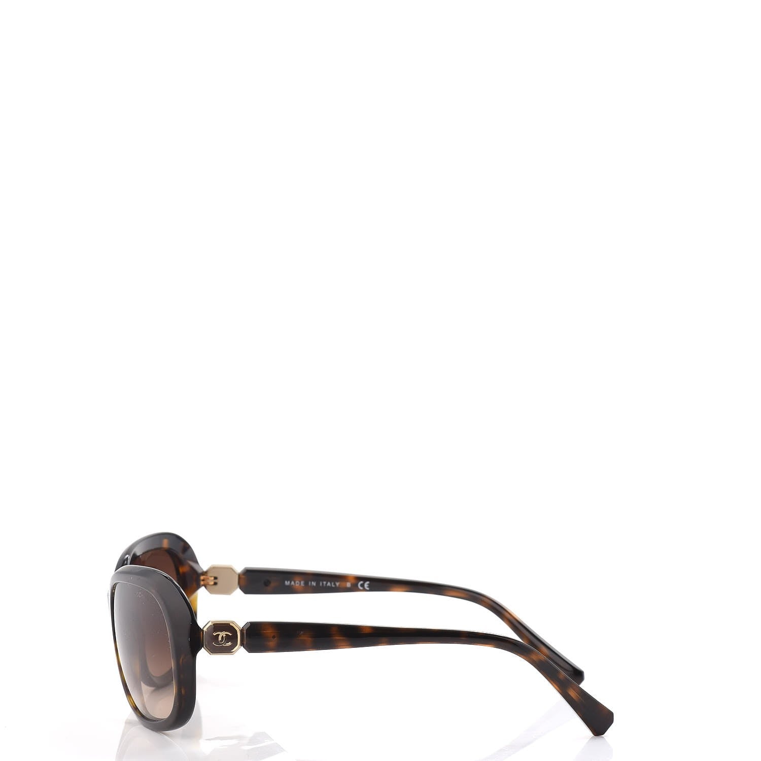 Chanel CC Sunglasses 5286 Havana Brown 3 of 9