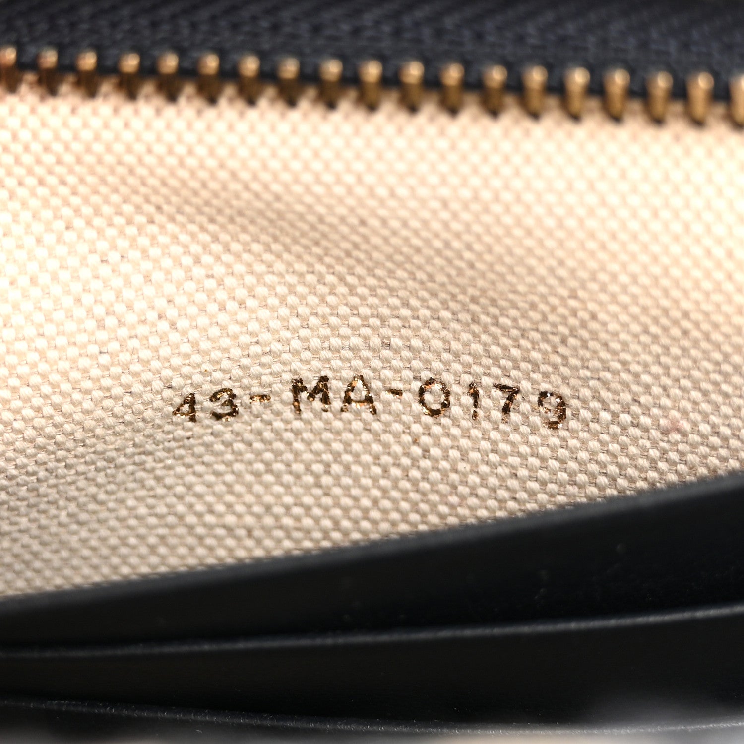 Christian Dior Oblique Zipped Pouch Clutch Blue 7 of 10