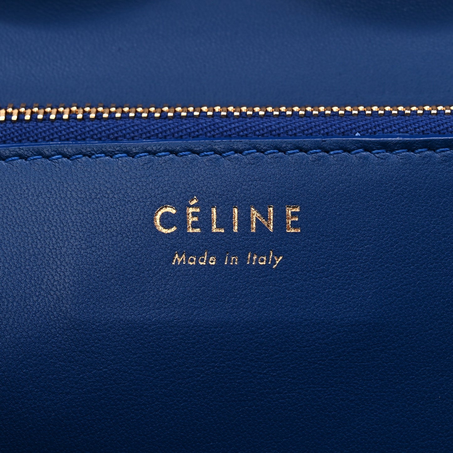 Snakeskin Medium Classic Box Flap Blue