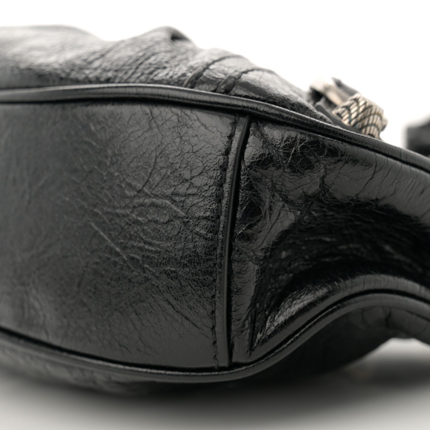 Balenciaga Agneau Arena Le Cagole Shoulder Bag XS Black 11 of 13