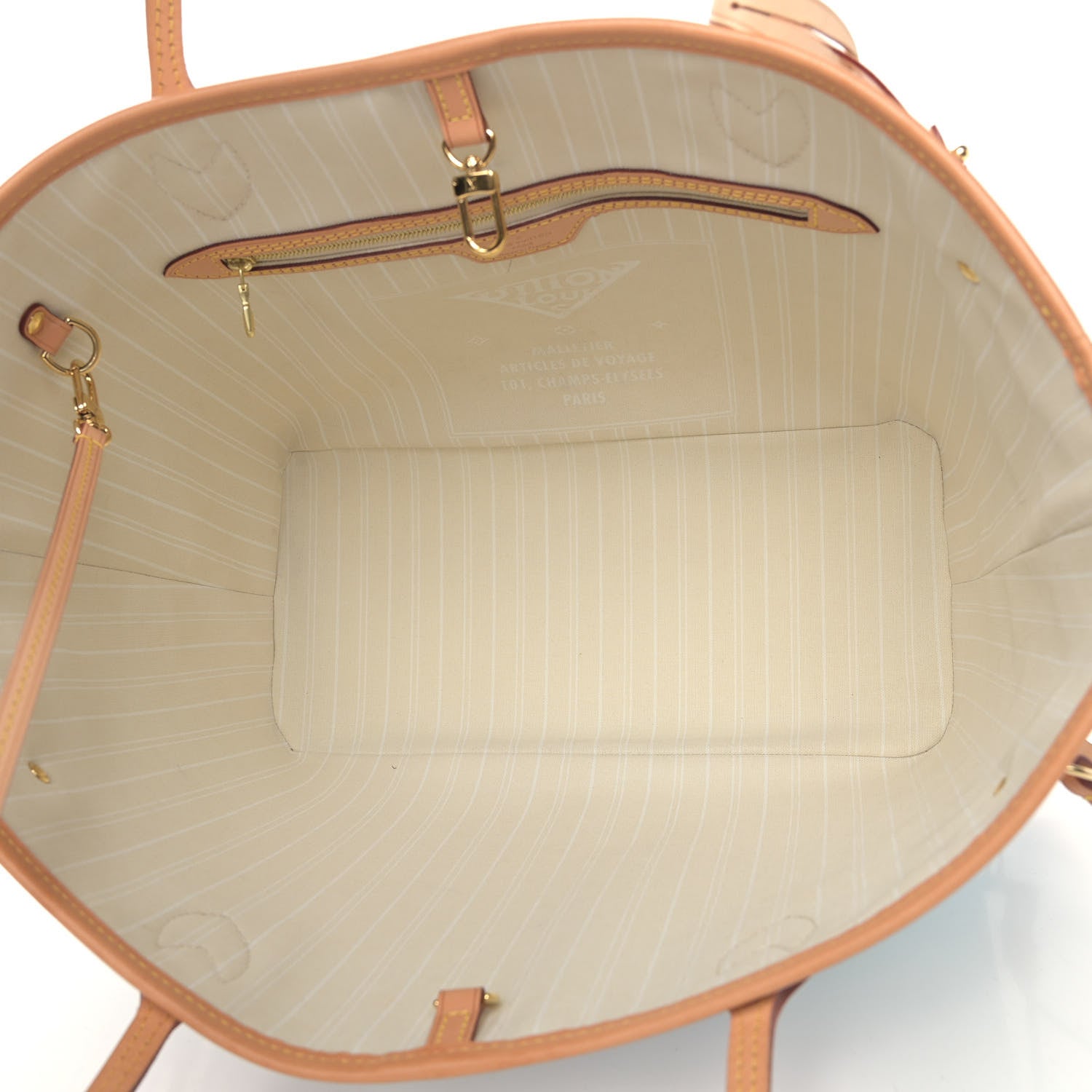 Louis Vuitton Monogram Giant By The Pool Neverfull MM Blue 4 of 4