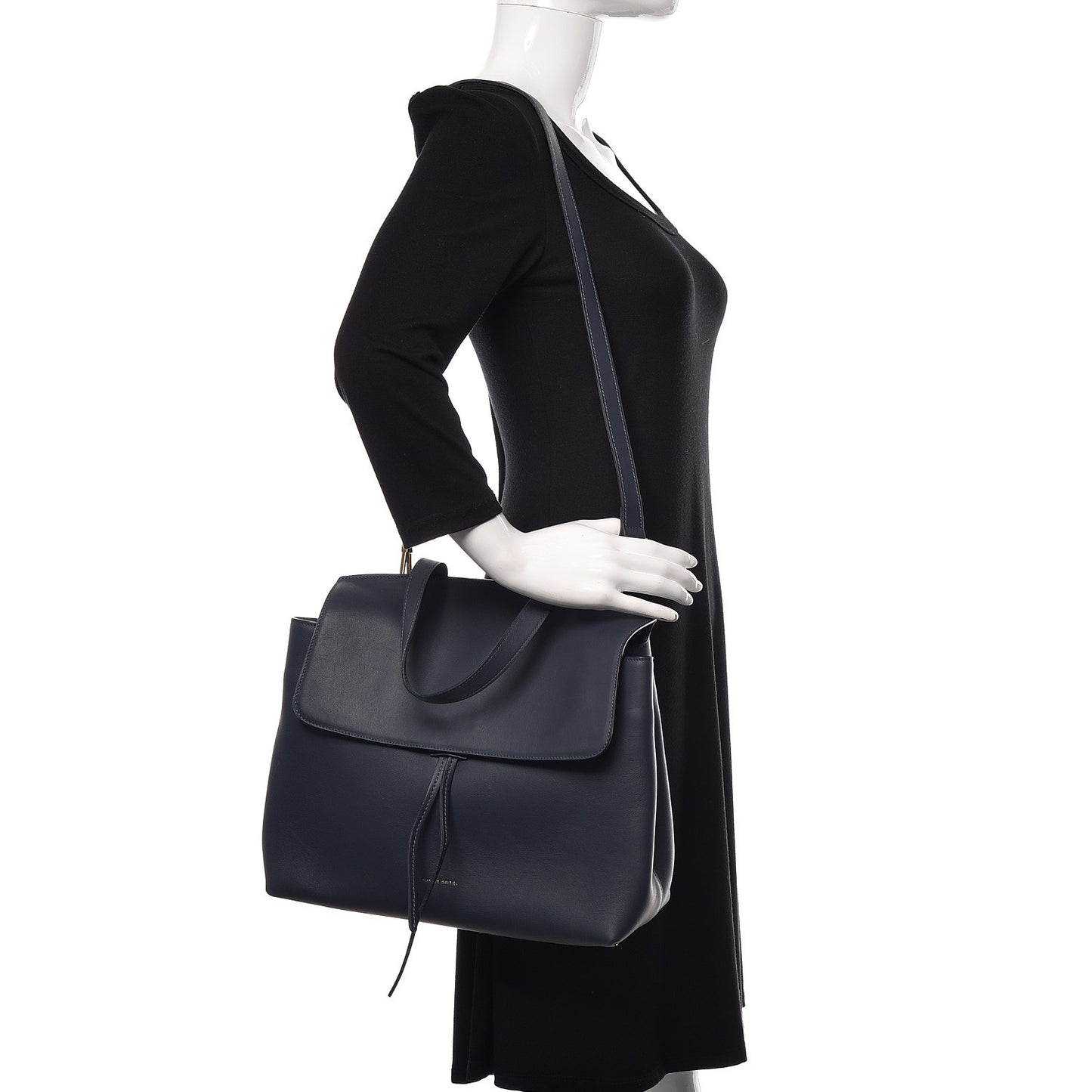 Calfskin Lady Bag Blu