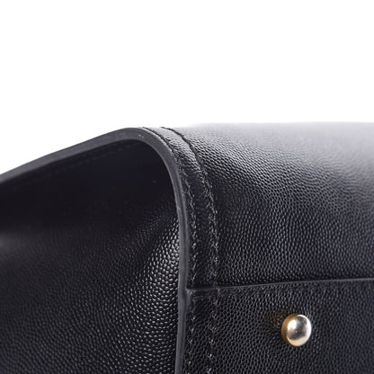 Chanel Caviar Medium Studded Deauville Tote Black 9 of 19