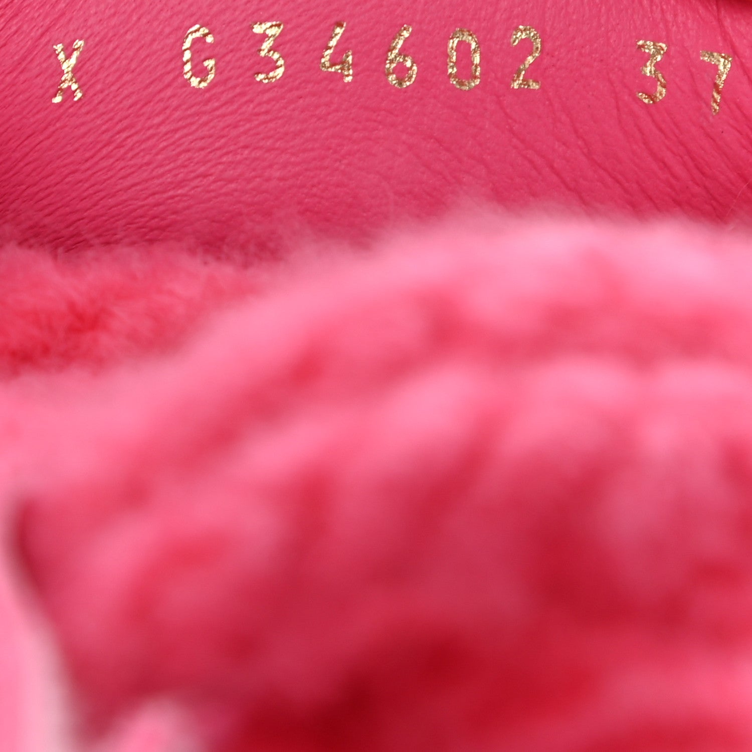 Chanel Cord Lambskin Quilted Logo Sandals 37 Pink 7 of 11