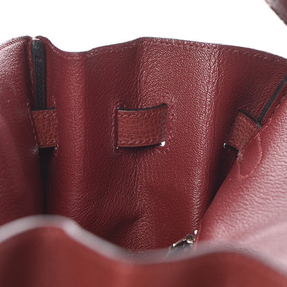 Hermes Ardennes Birkin 35 Rouge H 14 of 38