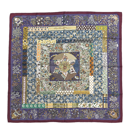 Hermes Silk Pique Fleuri de Provence Scarf 90 1 of 4
