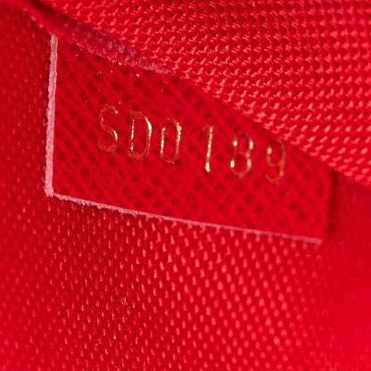 Louis Vuitton Damier Ebene Pochette Felicie Chain Wallet 8 of 17