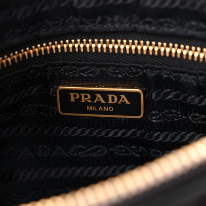 Prada Tessuto Nylon Gaufre Shoulder Bag Black 6 of 9