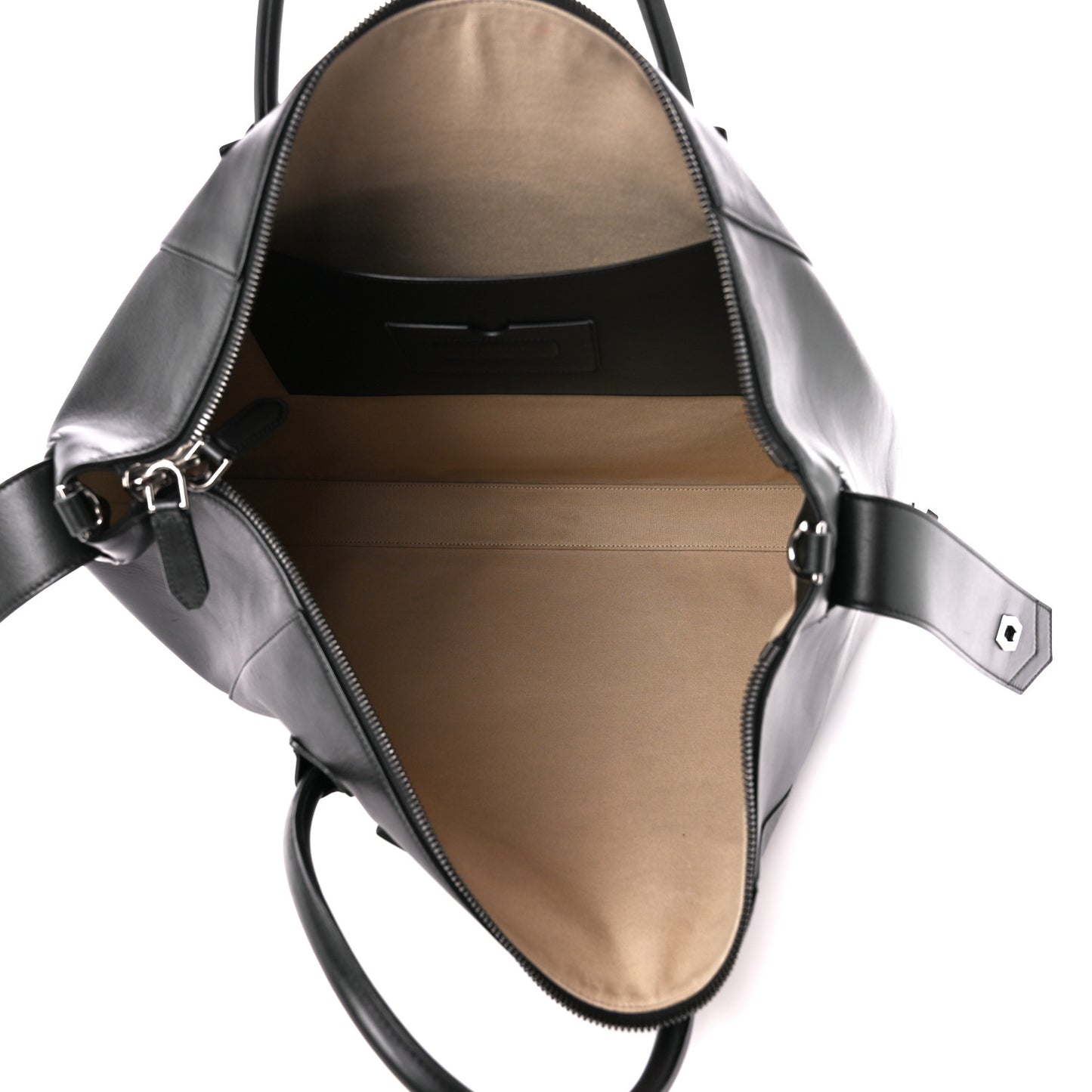 Smooth Calfskin Large Soft Antigona Black