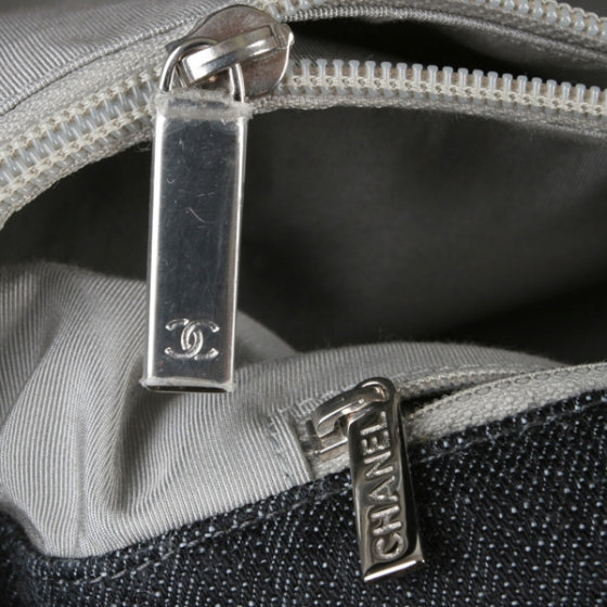 Denim Quilted Stretch Spirit Messenger Bag