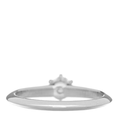 Tiffany Platinum Diamond .26ct Solitaire Engagement Ring 47 4 7 of 12