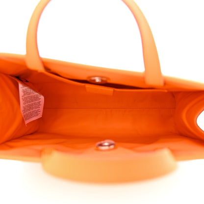 Gucci GG Supreme Monogram Banana Childrens Tote Beige Ebony Multicolor Carrot Orange 5 of 10