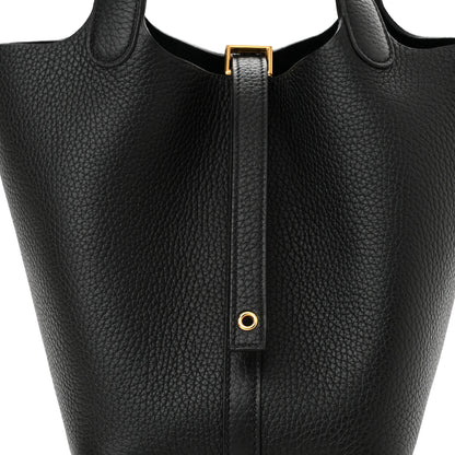 Hermes Taurillon Clemence Picotin Lock 18 PM Black 7 of 10
