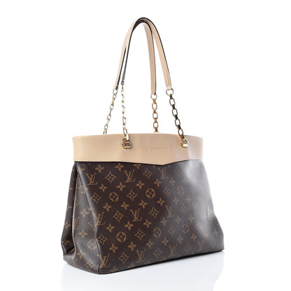 Louis Vuitton Monogram Pallas Shopper Dune 3 of 13