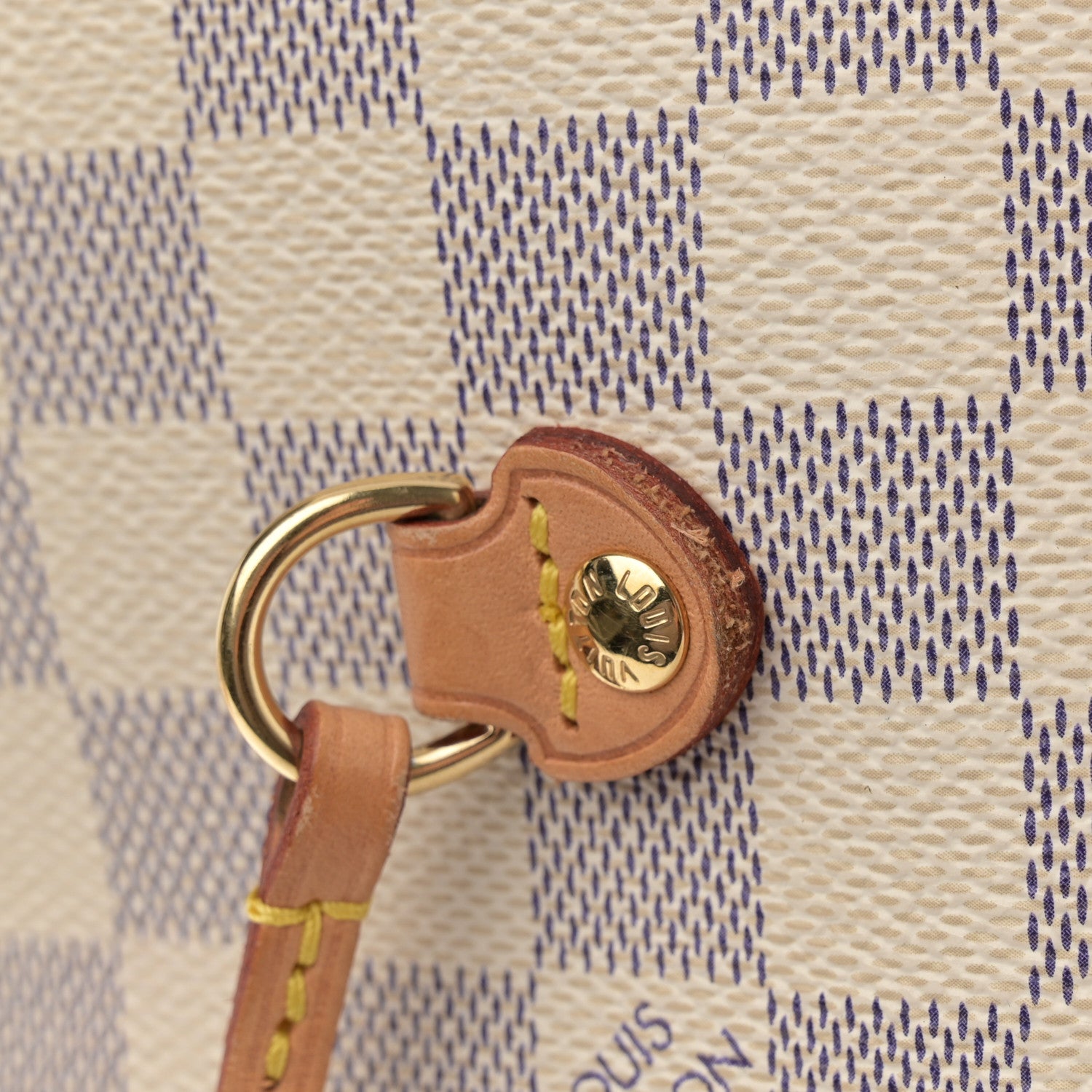 Louis Vuitton Damier Azur Neo Neverfull MM Rose Ballerine 16 of 17